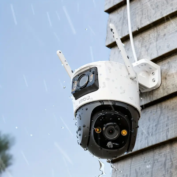 Outdoor WiFi Camera with Dual Lens